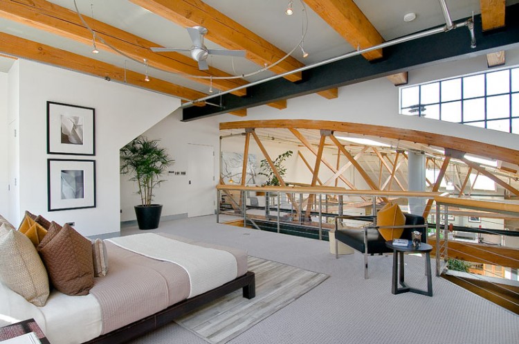 loft apartment cool decorating warehouse coolest living space bedroom conversion into converted francisco luxury san interiors soma ever basketball pros