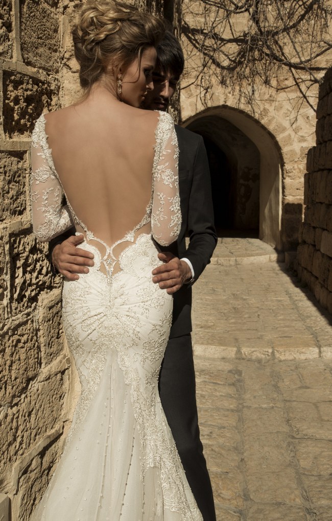 Backless Wedding Dresses With Sleeves Stunning Long Sleeved Wedding Dresses