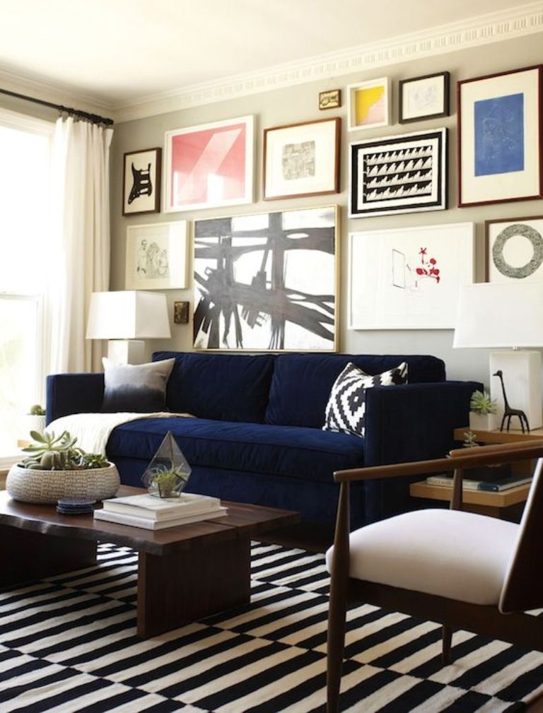 21 stunning eclectic living room designs