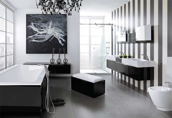 21 Cool Black And White Bathroom Design Ideas Black And White Bathroom