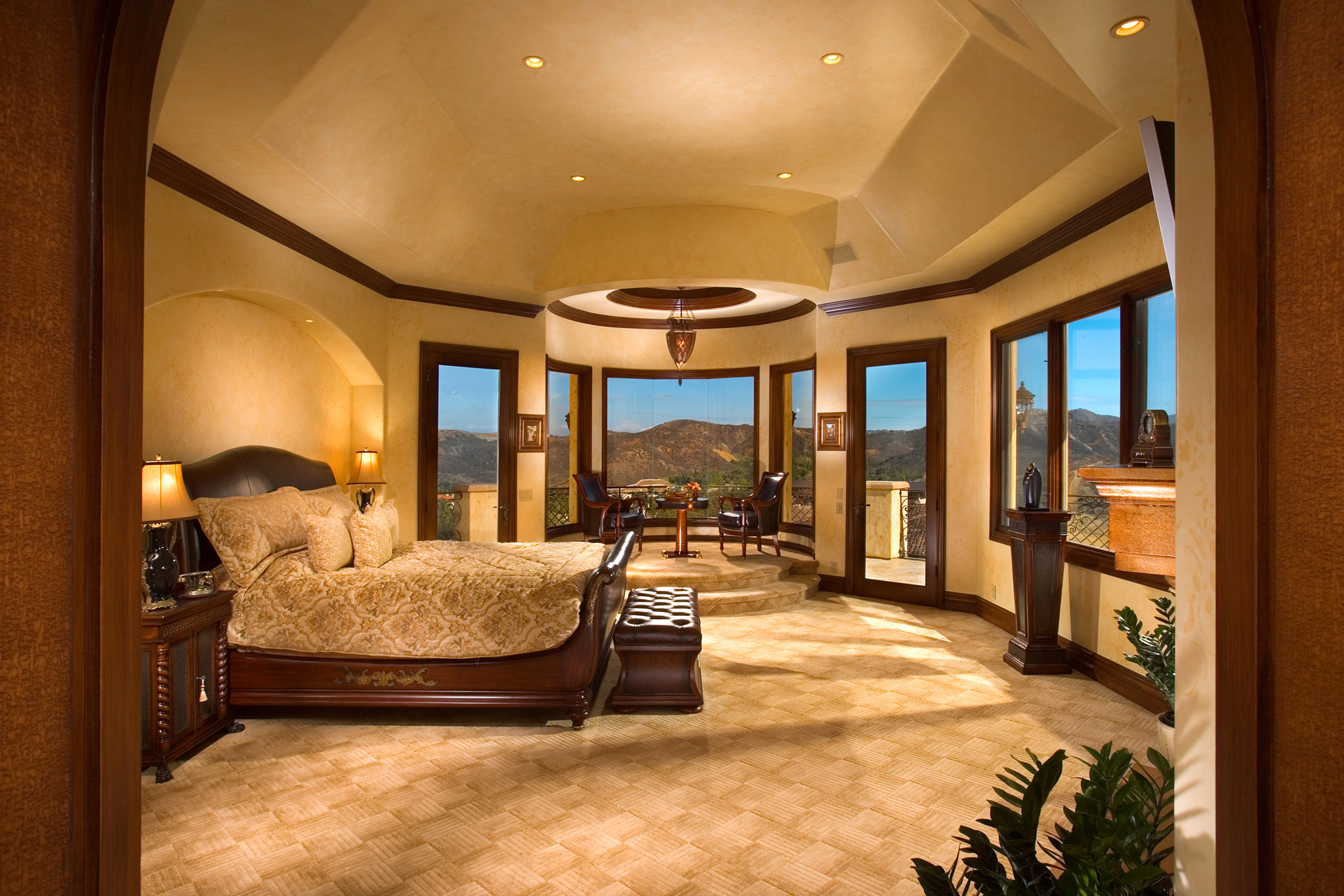 Master Bedroom Right Off Living Room