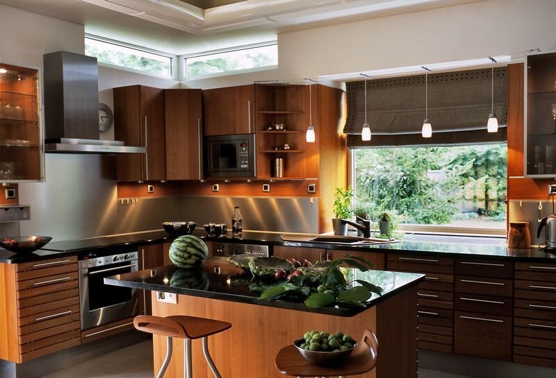 20 Cool Modern Wooden Kitchen Designs