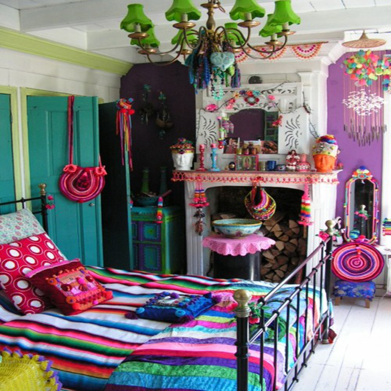 Top 20 Colorful Bedroom Design Ideas