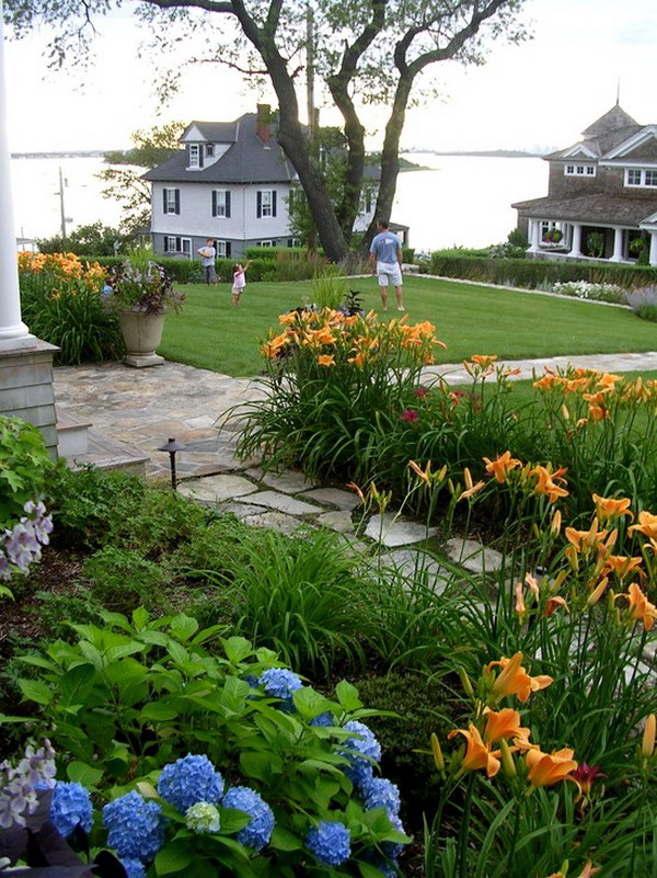 amazing beach style garden patio exterior