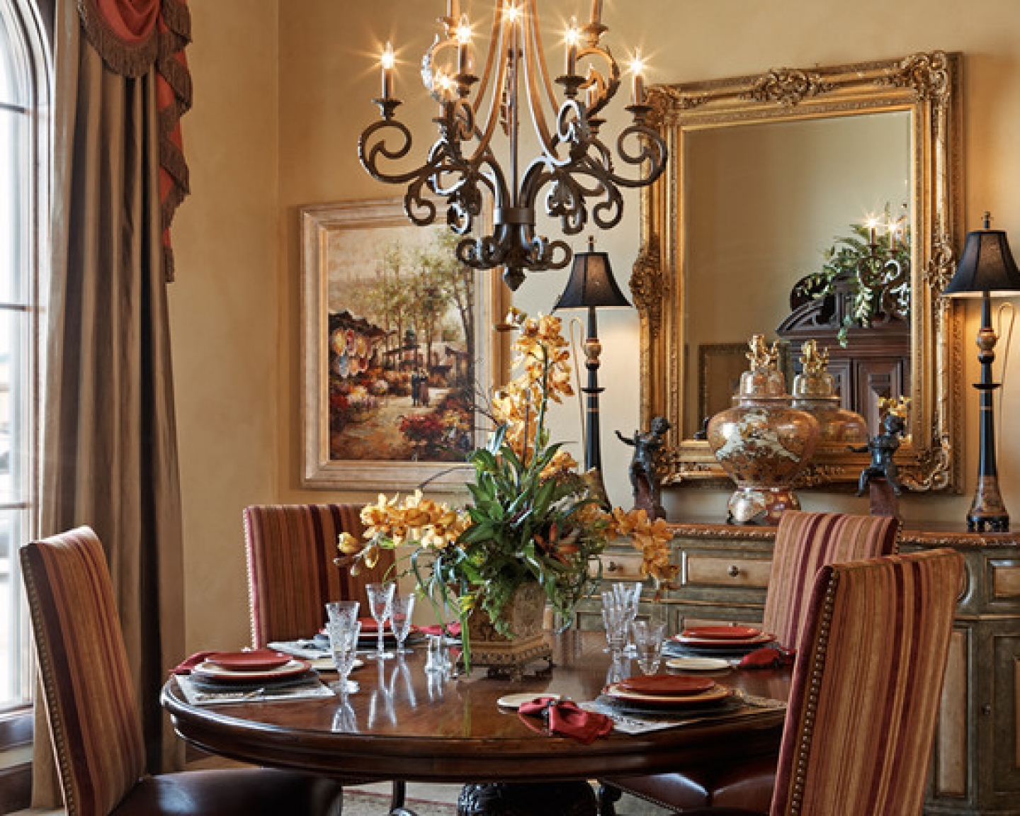 20 Outstanding Mediterranean Dining Design Ideas