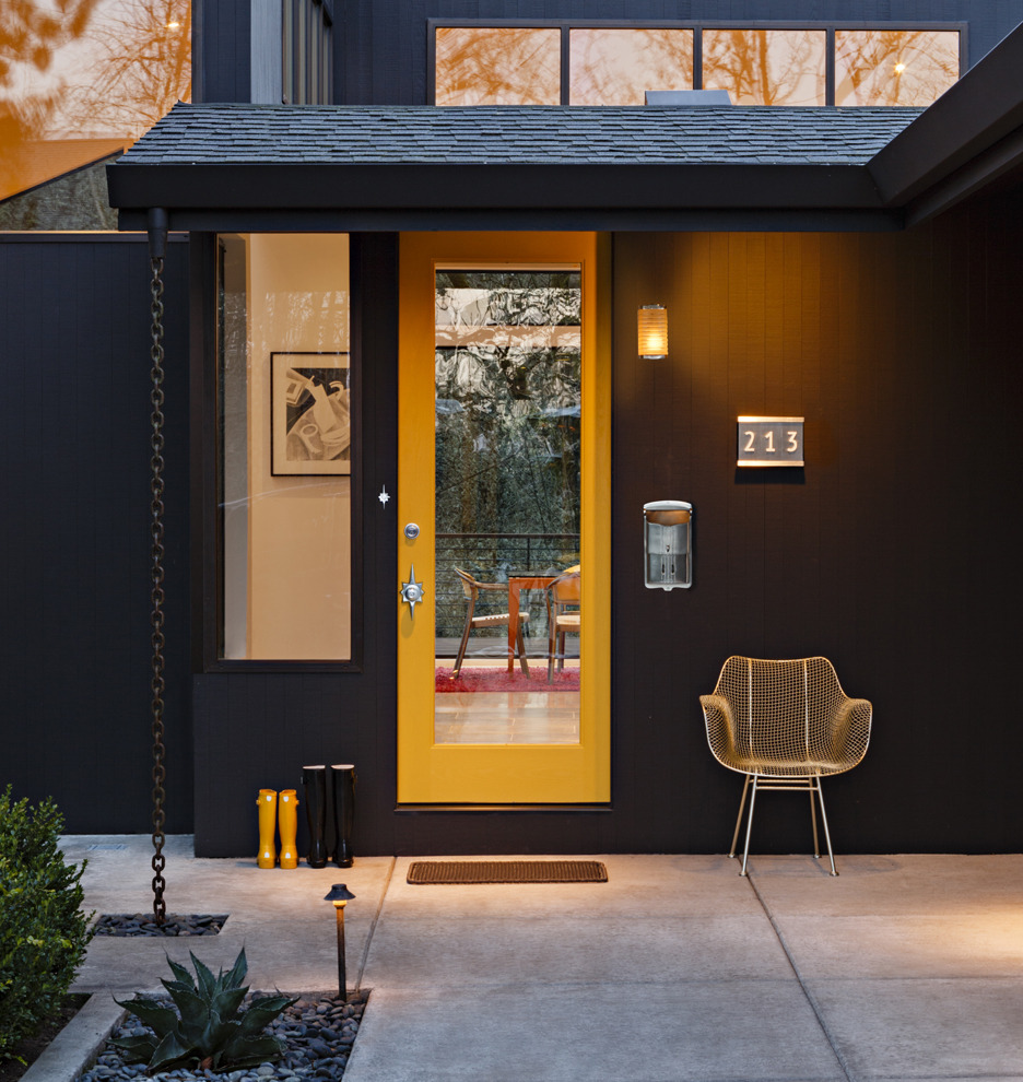 15 Stunning Midcentury Entry Design