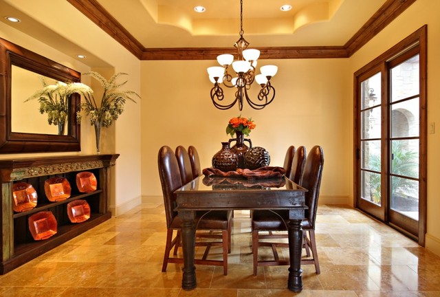 20 Outstanding Mediterranean Dining Design ideas