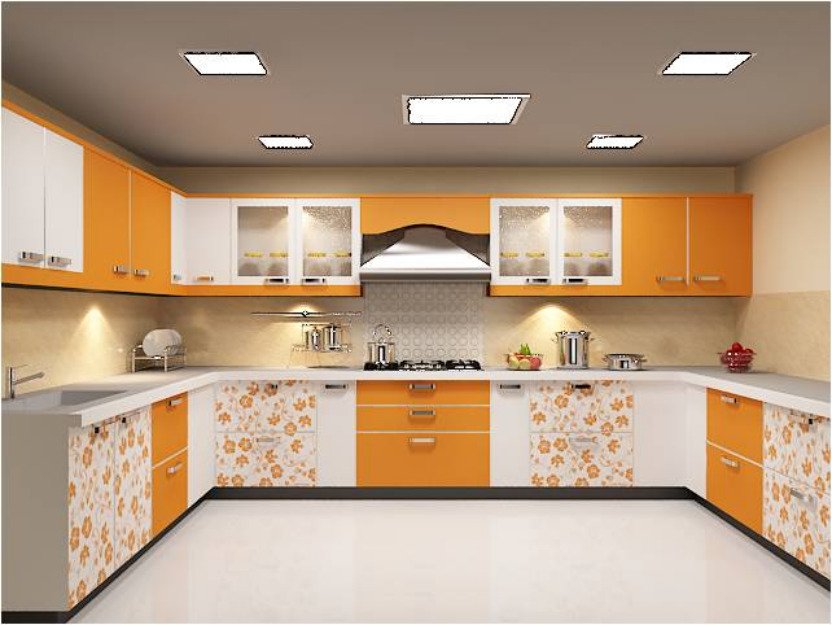 simple modular kitchen design in india