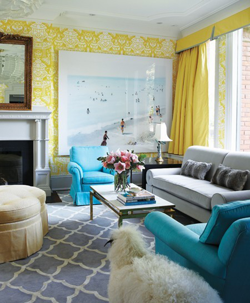Bright Color Living Room Ideas Part - 18: Bright-and-playful-living-room-at-lovely-colorful- Bright Color Living Room Ideas Part - 18: Bright-and-playful-living-room-at-lovely-colorful-