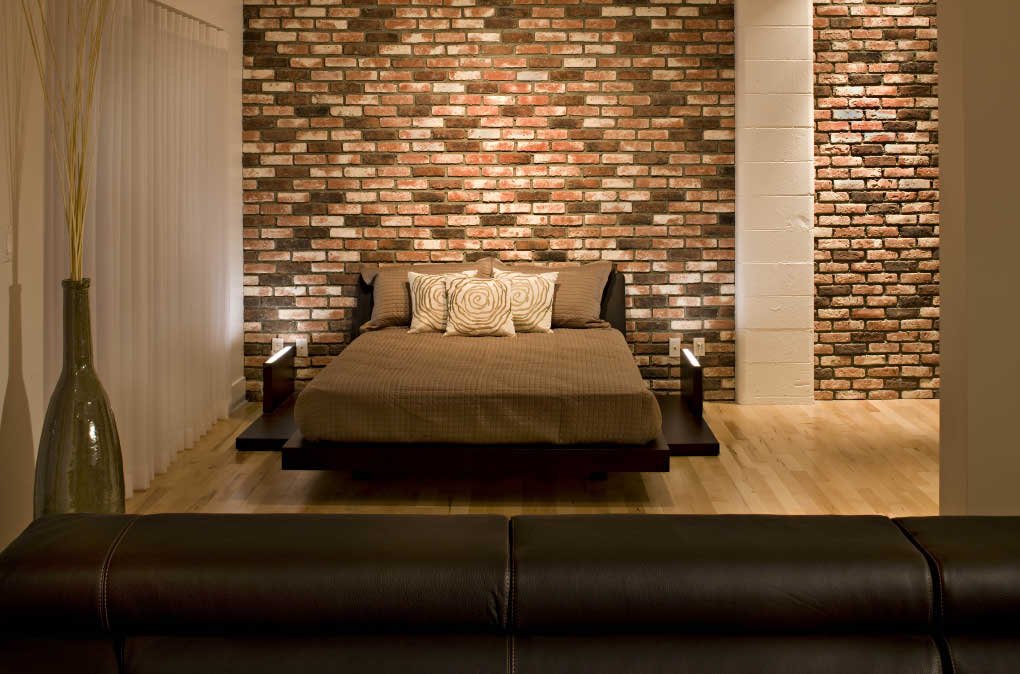 Creatice Brick Wall Ideas with Simple Decor