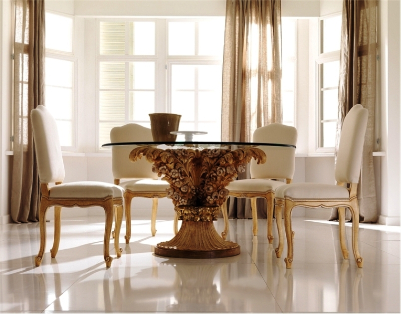 15 Stunning High End Dining Table Design Ideas