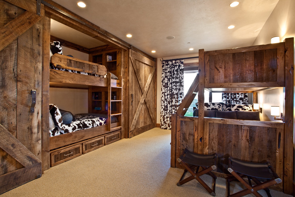 30 Cozy Rustic Kids Bedroom Design Ideas