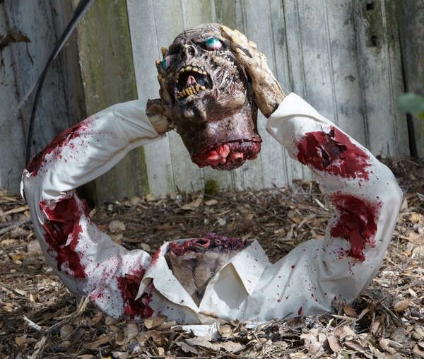 Scary Halloween Decorations For The Front Yard
