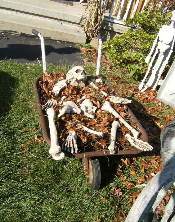Spooky Outdoor Halloween Decor Ideas