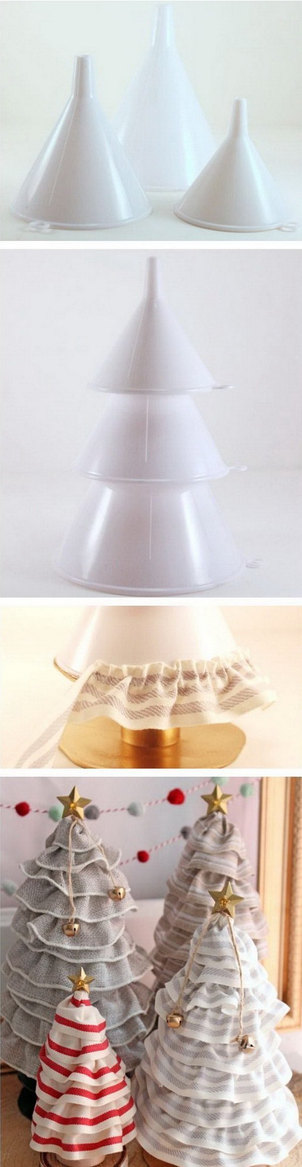 ruffle-ribbon-christmas-tree-cones ruffle-ribbon-christmas-tree-cones