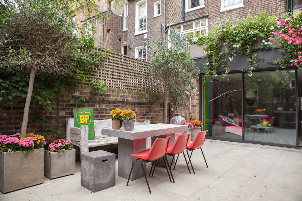 Industrial Backyard Patio Design