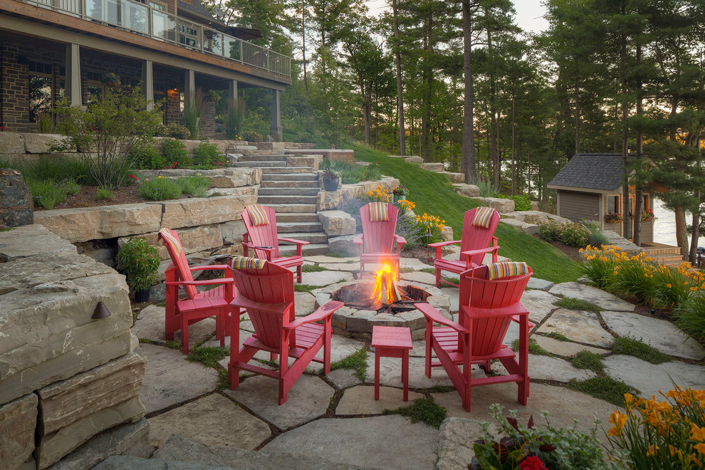Traditional Backyard Patio Design