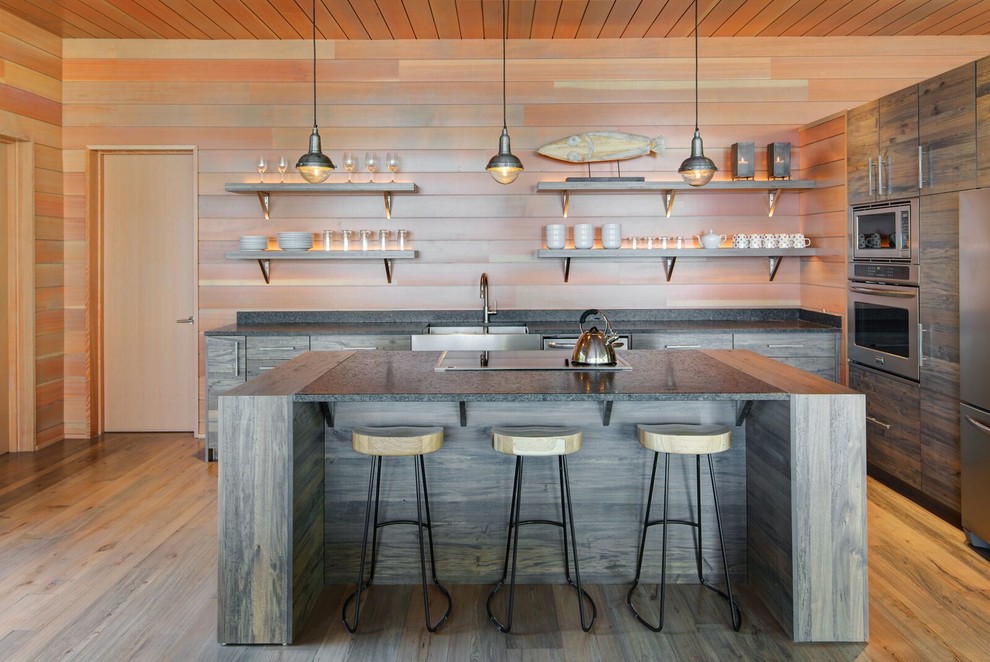 I Shaped Modern Kitchen I Shaped Modern Kitchen