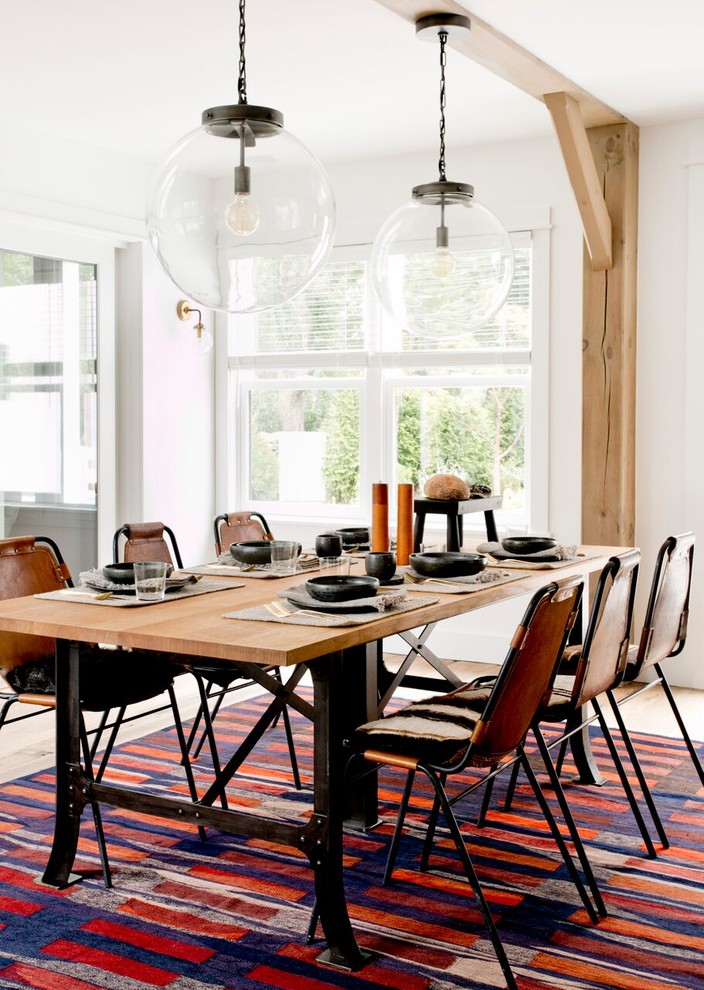 Farmhouse Colorful Dining Room Rug Farmhouse Colorful Dining Room Rug