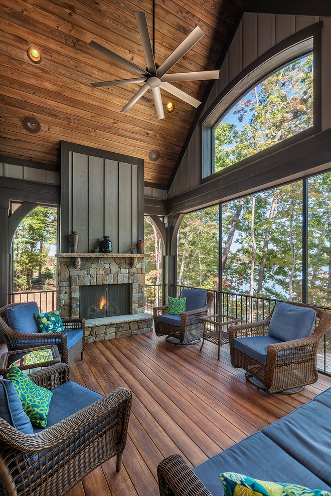 Rustic Backyard Porch Design Rustic Backyard Porch Design