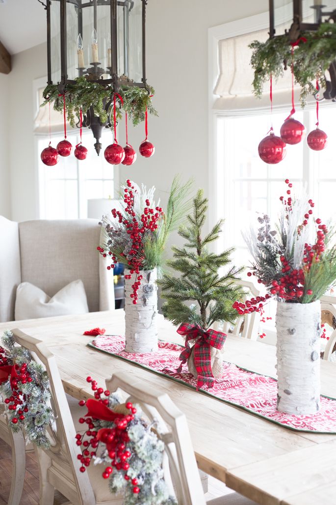 35 Christmas Decoration Ideas For 2017 Beach Style Christmas Dining Room Decoration Ideas