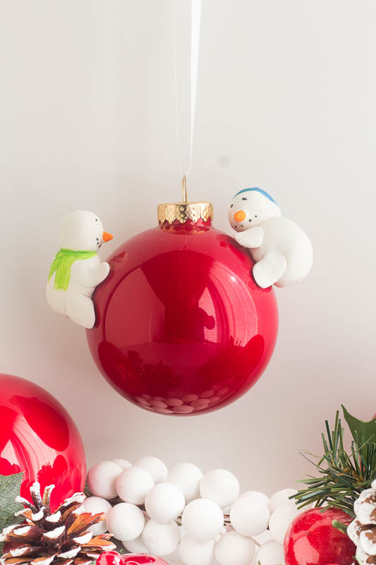 DIY Snowman Christmas Ornament DIY Snowman Christmas Ornament