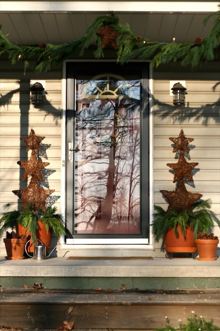 Rustic Outdoor Christmas Decorating Ideas Rustic Outdoor Christmas Decorating Ideas