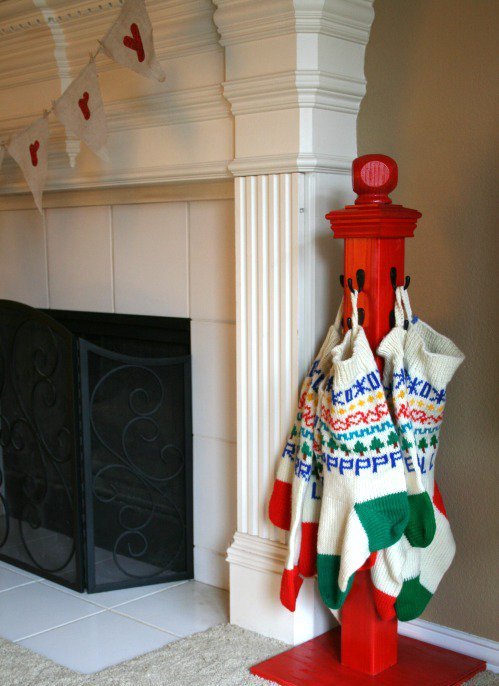 DIY Stocking Hanger Thewowdecor DIY Stocking Hanger Thewowdecor