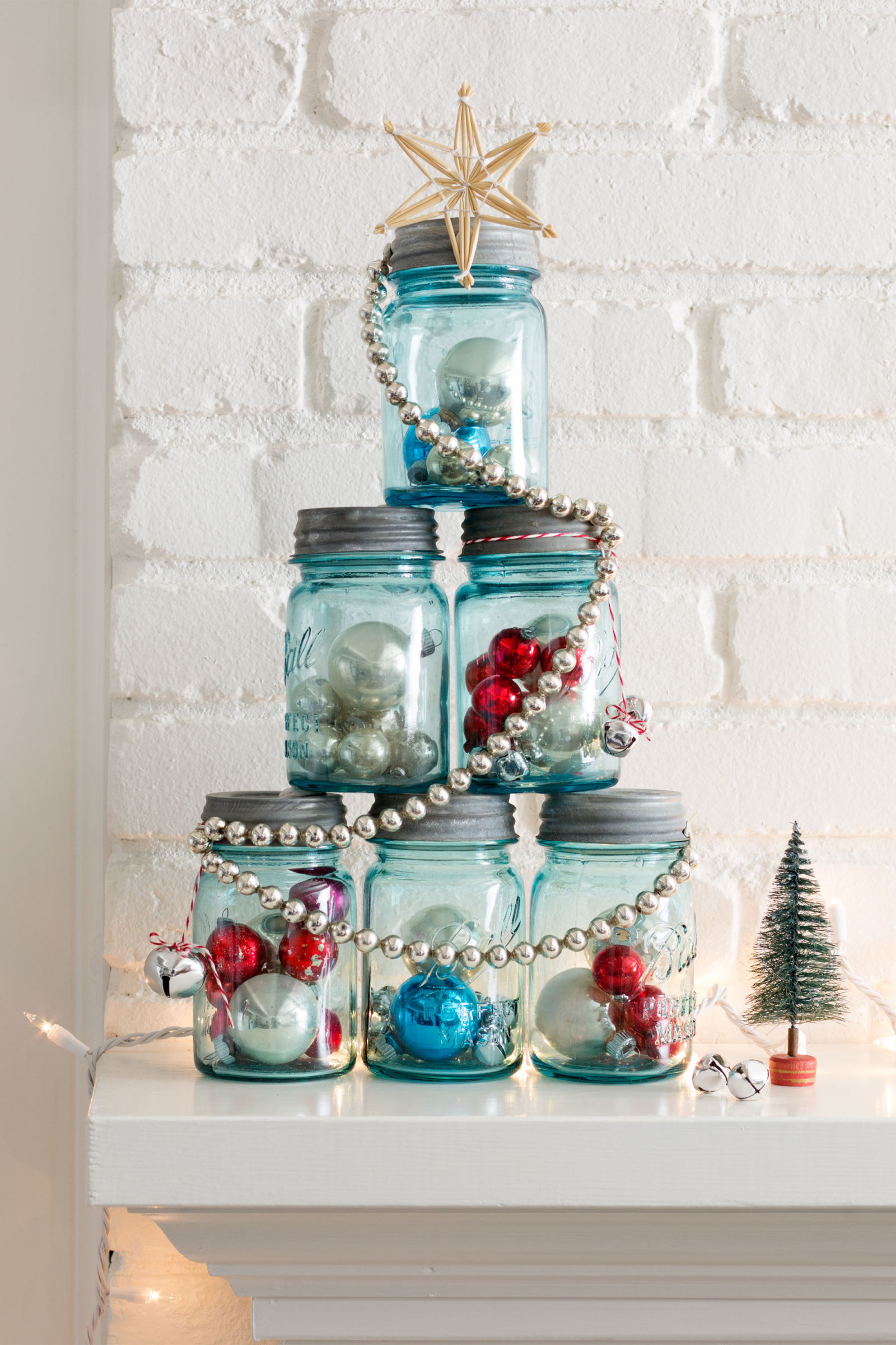 Mason Jar Christmas Tree Thewowdecor Mason Jar Christmas Tree Thewowdecor