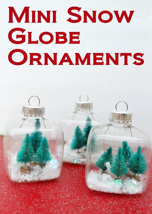 Mini Snow Globe Christmas Ornaments Thewowdecor Mini Snow Globe Christmas Ornaments Thewowdecor