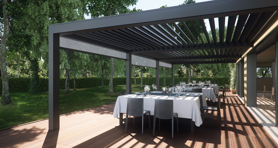 pergola aluminum, 20 aluminum pergola for your landscaping, Design ideen