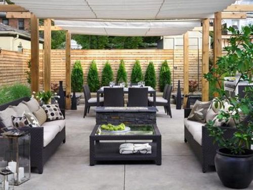 25 Inspiring Outdoor Patio Design Ideas Outdoor Patio Tile Ideas With Sofa