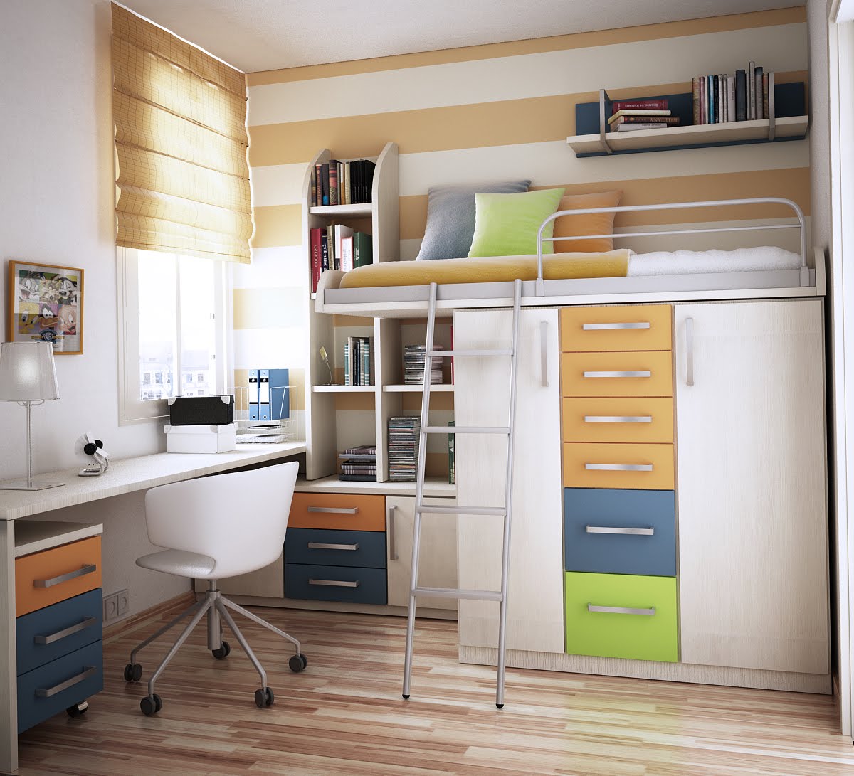 25 Cool Bed Ideas For Small Rooms Small Bedroom Ideas With Bed Storage E Saving