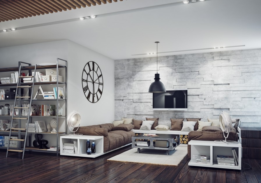 19-Industrial-style-living-room