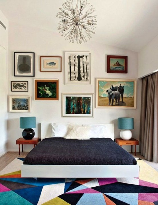 small-bedroom-ideas mid-century-interior