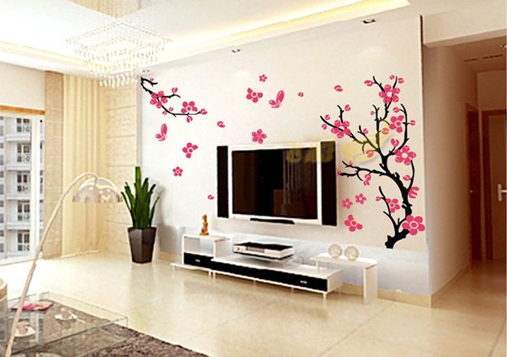 wallpaper-home-sticker-beauty-Peach-blossom