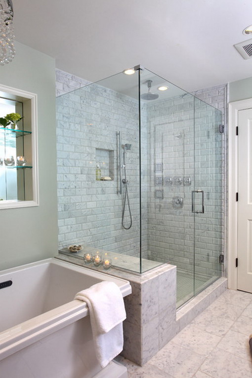 Elegant-Brick-Walls-in-Small-Bathroom-Designs