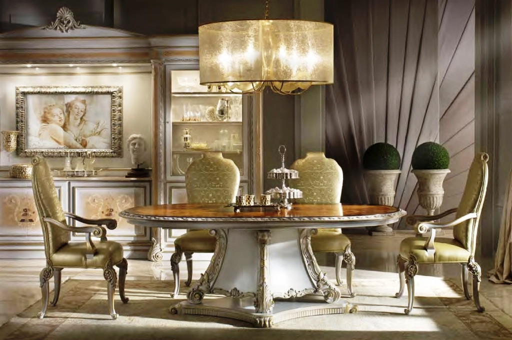 15 Stunning High End Dining Table Design Ideas