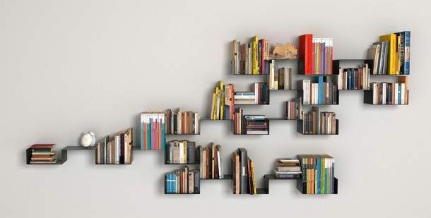 18 Zigzag Book Shelf Design Ideas - Book Shelves Wall Mounted Designs 18 Zigzag Book Shelf Design Ideas - Book Shelves Wall Mounted Designs