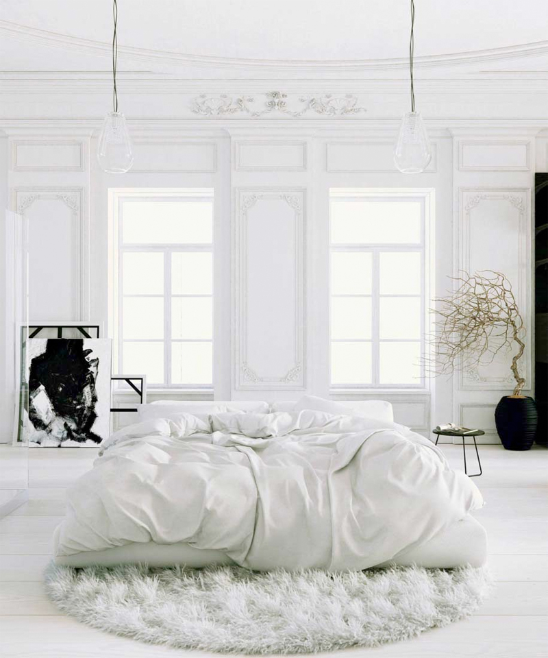 All-White-Bedroom