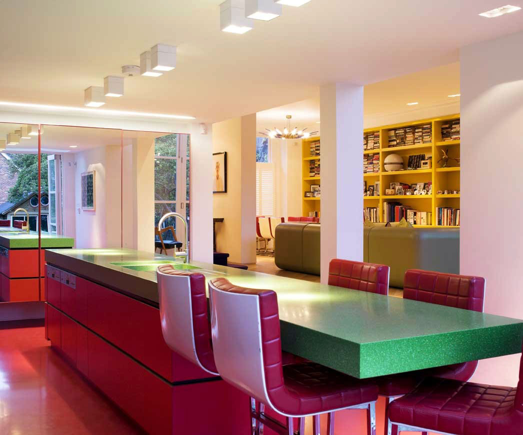 Colorful-Dining-Room-Colors-With-colorful-dining-talbe-design