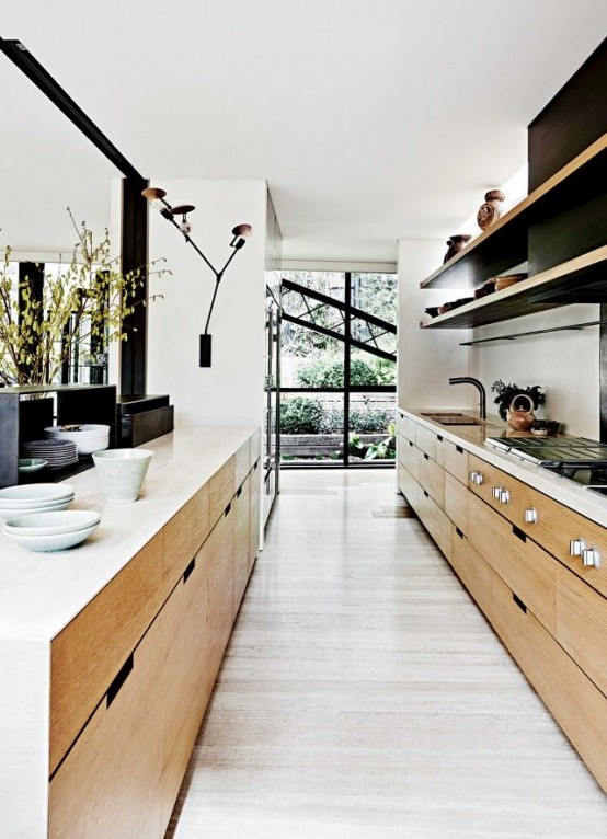narrow-kitchen-design-idea