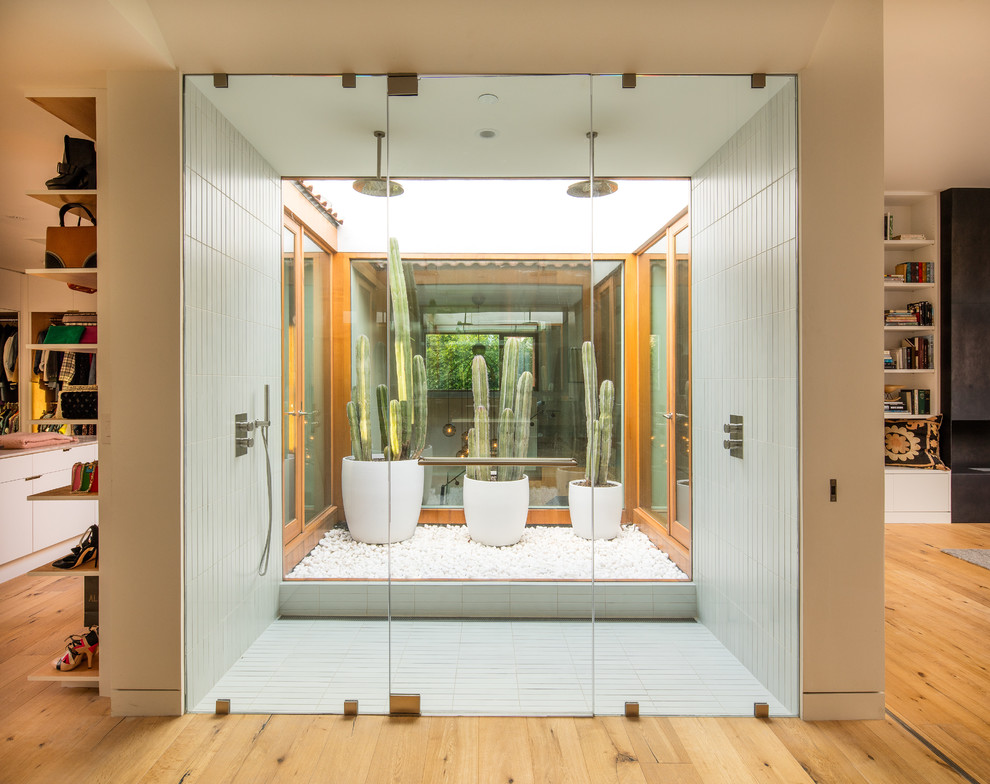 Transparent Contemporary Master Bathroom Transparent Contemporary Master Bathroom