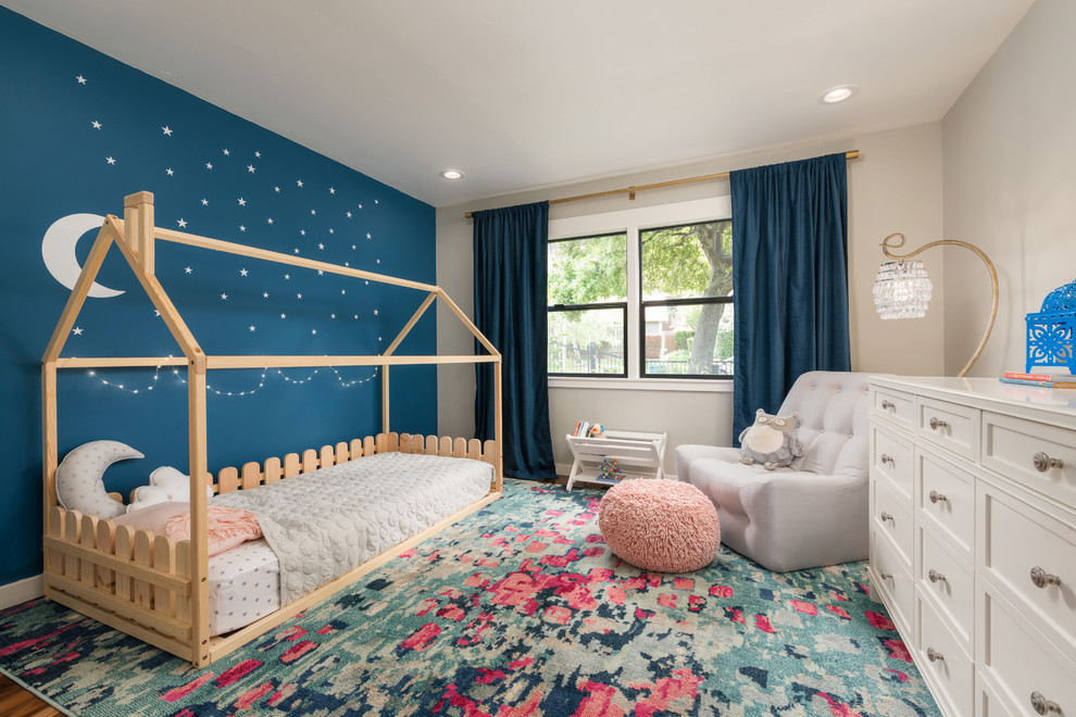 Luxurious Transitional Kids Bedroom