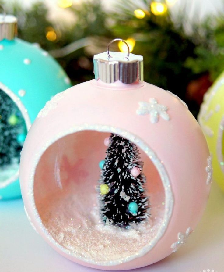 DIY Vintage Christmas Craft Ornaments