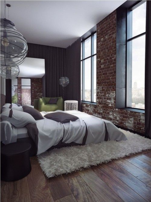 20 Amazing Loft Style Bedroom Design Ideas