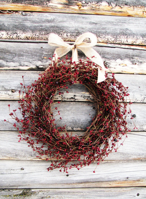 Christmas Cranberry Wreath