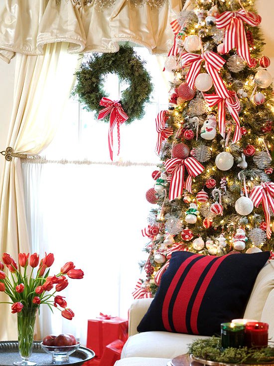 Christmas Living Room Decor Ideas (10)
