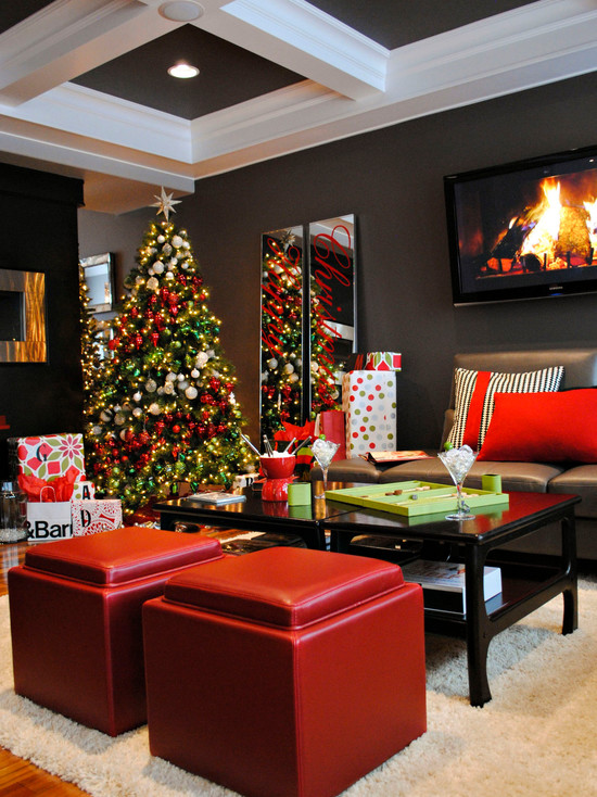 Christmas Living Room Decor Ideas (15)