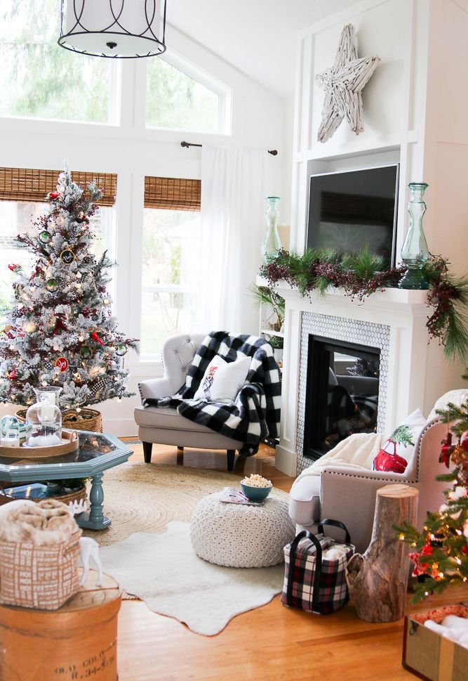 Christmas Living Room Decor Ideas (25)